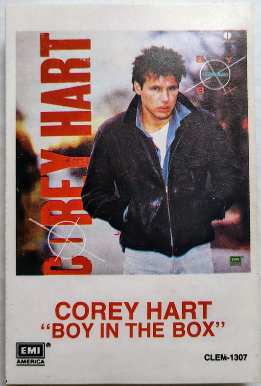 Corey Hart - “Boy In The Box” - CASSETTE TAPE VG/G+