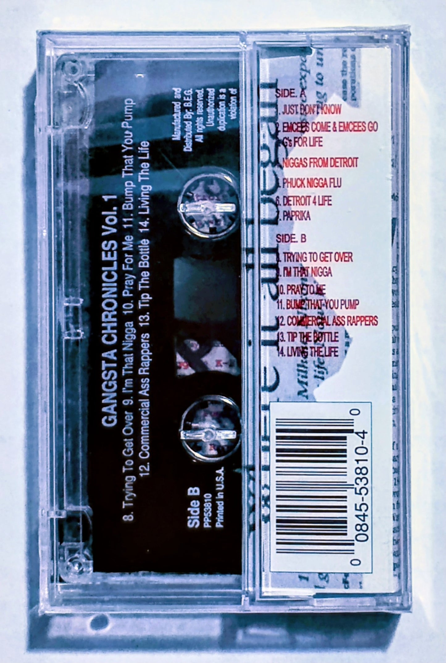 Various Artists - “Gangsta Chronicles Vol. 1 (Rock-A-Fella Records)” - CASSETTE TAPE M/M (Sealed)