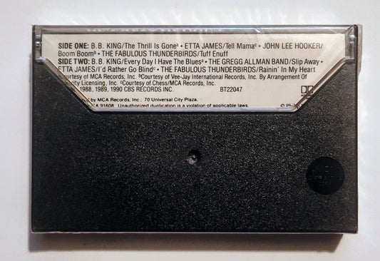Various Artists - "Benson & Hedges Brand Cigarettes Presents This Blues Compilation That Will Get Flagged On Google" - CASSETTE TAPE NM/M (Sealed; tiny tear in seal)