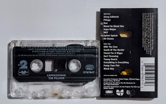 Cappadonna - "The Pillage" - CASSETTE TAPE VG/VG to