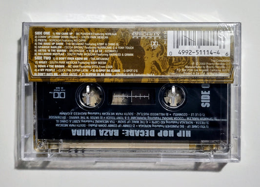 Various Artists - "Hip Hop Decade: Raza Unida Compilation" - CASSETTE TAPE NM/M (Sealed; tiny crack on back of case)