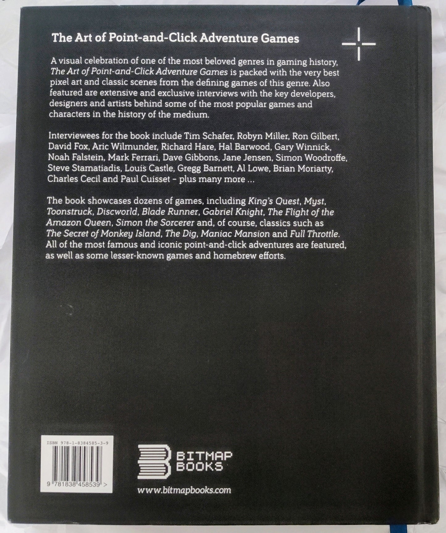 Book: The Art of Point-and-Click Adventure Games by Bitmap Books Hardcover (New/sealed; ***see notes)