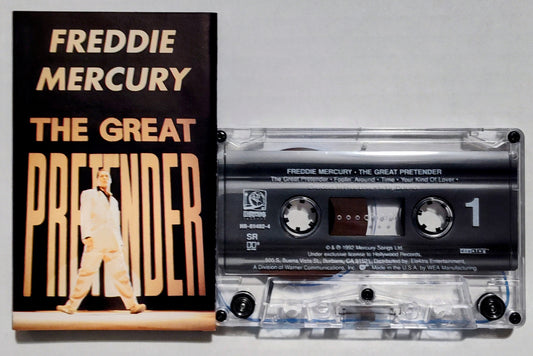 Freddie Mercury - “The Great Pretender” - CASSETTE TAPE VG+/VG+