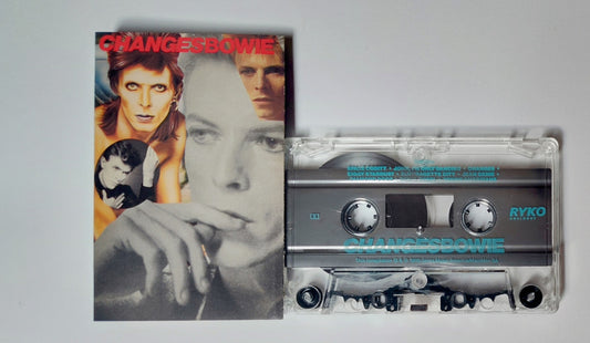 David Bowie - "ChangesBowie" - CASSETTE TAPE (Chrome; DOLBY) VG/VG