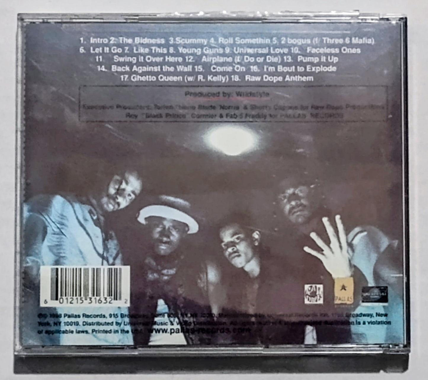 Crucial Conflict - “Good Side/Bad Side” - COMPACT DISC VG+/VG* (CD Has been professionally resurfaced; has marks on face of CD)