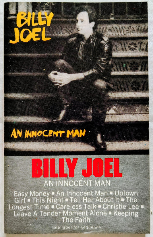 Billy Joel - "An Innocent Man" - CASSETTE TAPE VG/VG+