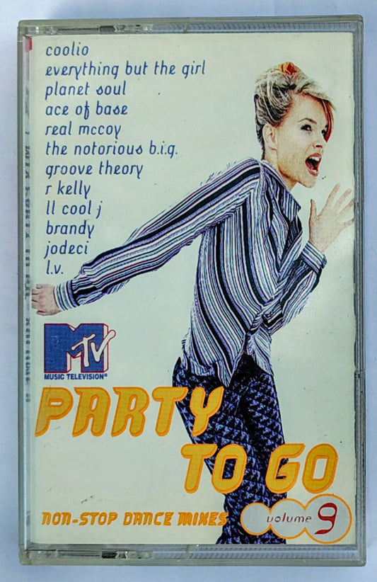 Various Artists - “MTV Party To Go Volume 9” - CASSETTE TAPE VG+/G