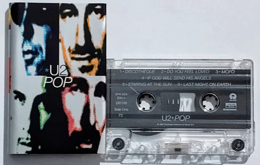 U2 - “Pop” - CASSETTE TAPE VG+/VG+ *🚨*