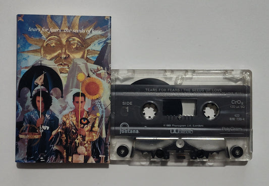 Tears For Fears - "The Seeds Of Love" - CASSETTE TAPE (Chrome; DOLBY HX PRO) VG/VG