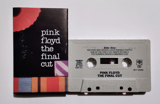 Pink Floyd - "The Final Cut" - CASSETTE TAPE (DOLBY) VG/VG
