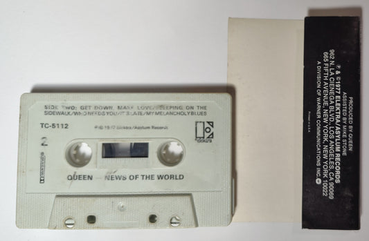 Queen - "News Of The World" - CASSETTE TAPE (DOLBY) G+/G+