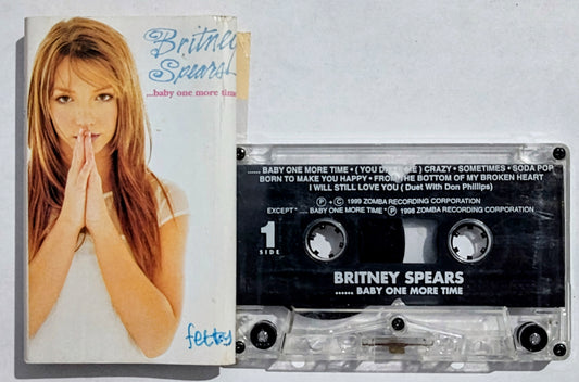 Britney Spears - “...Baby One More Time” - CASSETTE TAPE (Indonesia) VG/VG