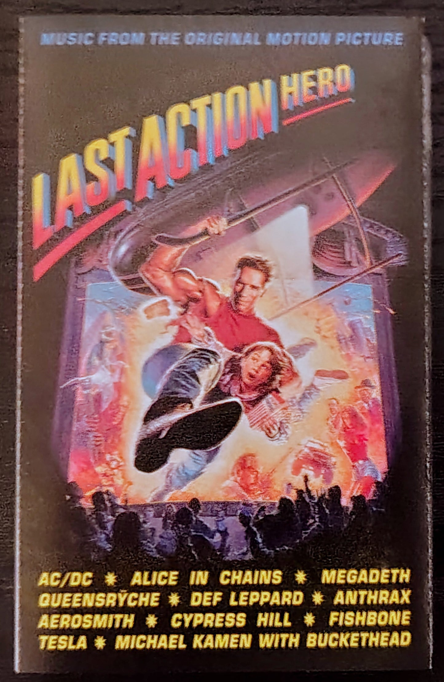 Various Artists - “The Last Action Hero Soundtrack” - CASSETTE TAPE VG+/VG+