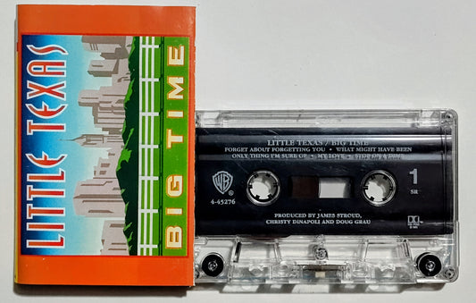 Little Texas - "Big Time" - CASSETTE TAPE VG+/VG