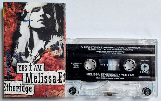 Melissa Etheridge - “Yes I Am” - CASSETTE TAPE VG/VG