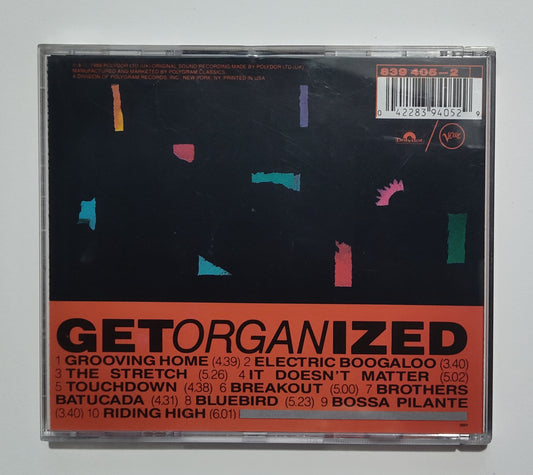 James Taylor Quartet, The - "GetORGANized" - INDIE COMPACT DISC VG+/G