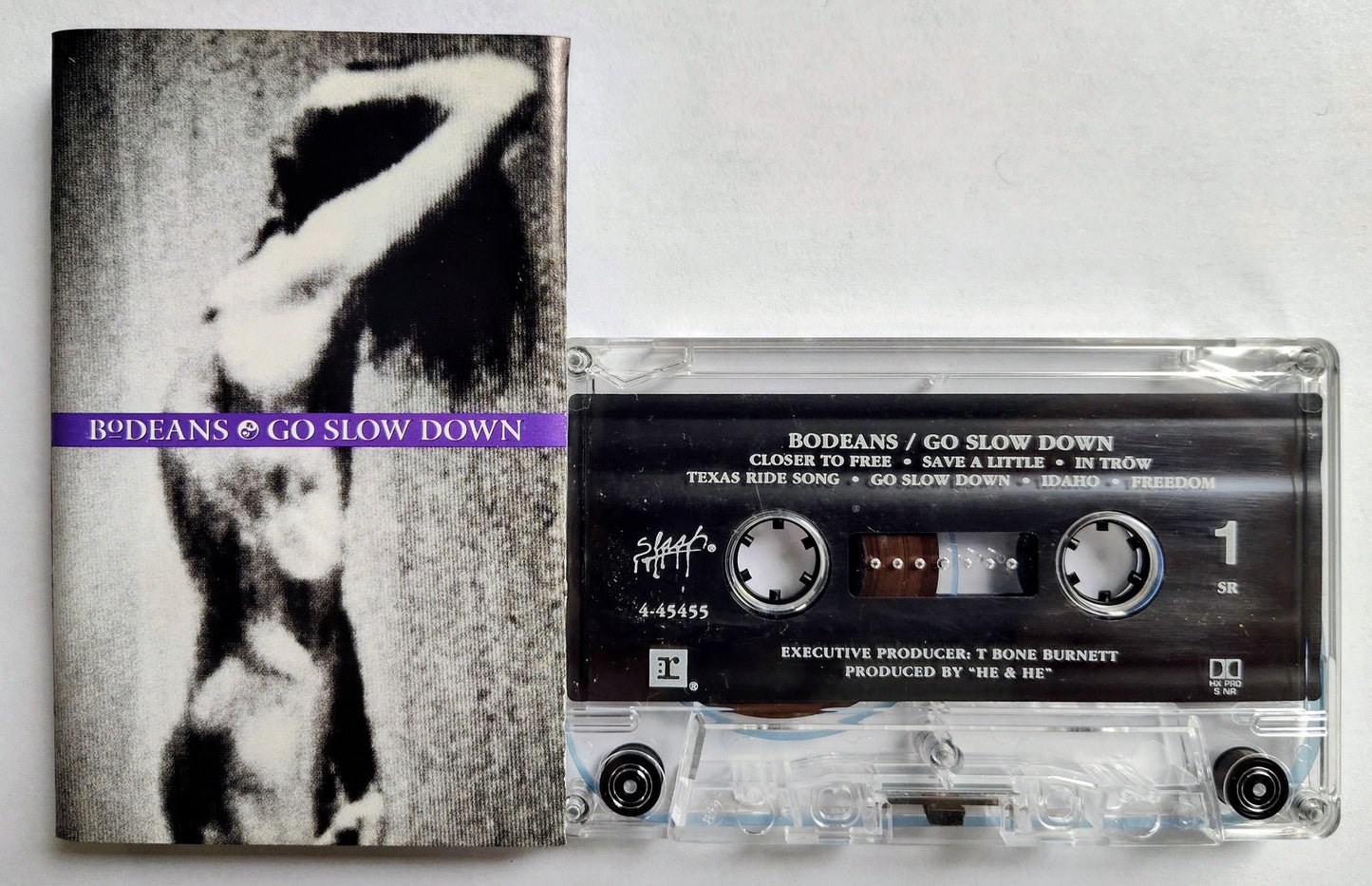 BoDeans - “Go Slow Down” - CASSETTE TAPE VG+/VG+ *🚨*