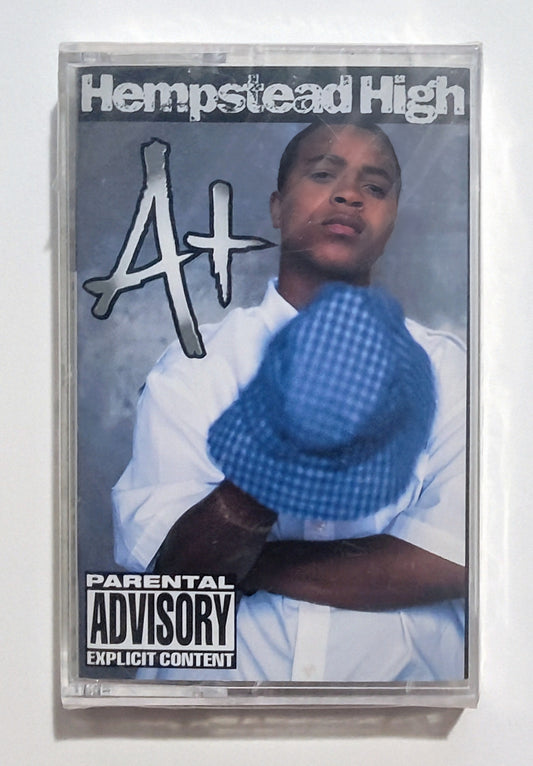 A+ - "Hempstead High" - CASSETTE TAPE (BMG) VG+/M (Sealed; Cracked back of case)