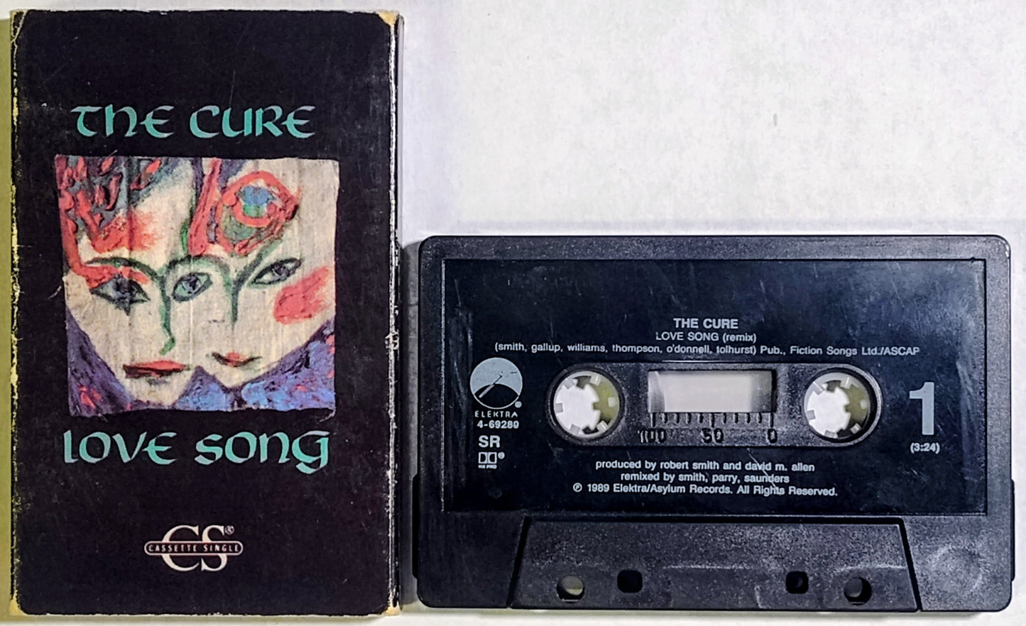 Cure, The - “Love Song” - CASSETTE TAPE (Single) G+/VG+