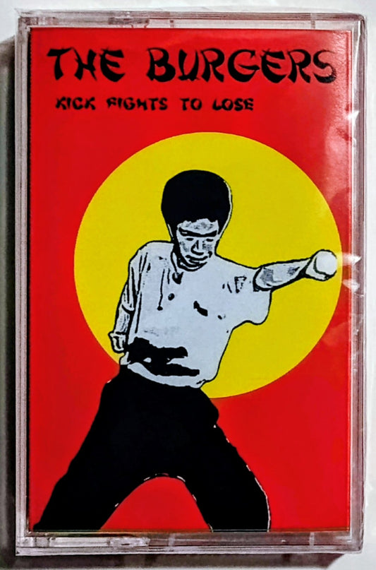 Burgers, The - "Kick Fights To Lose" - INDIE CASSETTE TAPE (Cassette Week 2025 Release) M/M (Sealed) *🌟*