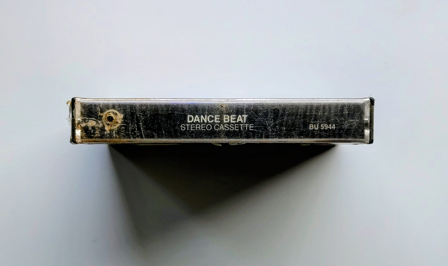 Various Artists - “Dance Beat Compiltion” - CASSETTE TAPE VG+/M (Sealed; drill in spine; kinda grimey)