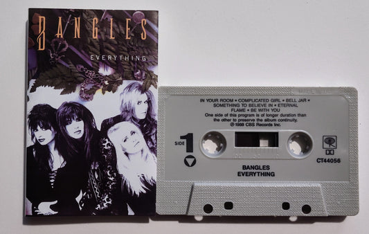 Bangles, The - "Everything" - CASSETTE TAPE (DOLBY) VG+/VG+