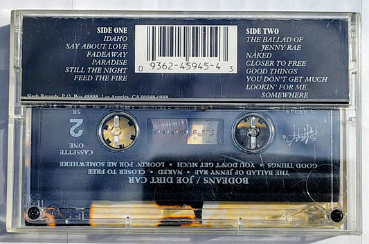 Bodeans - “Joe Dirt Car” - CASSETTE TAPE (2x) VG+/VG+