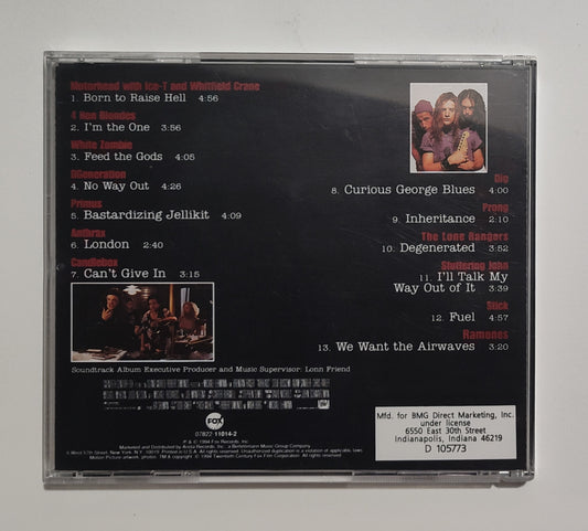 Various Artists - "Airheads Soundtrack" - COMPACT DISC (BMG Club) VG+/VG+