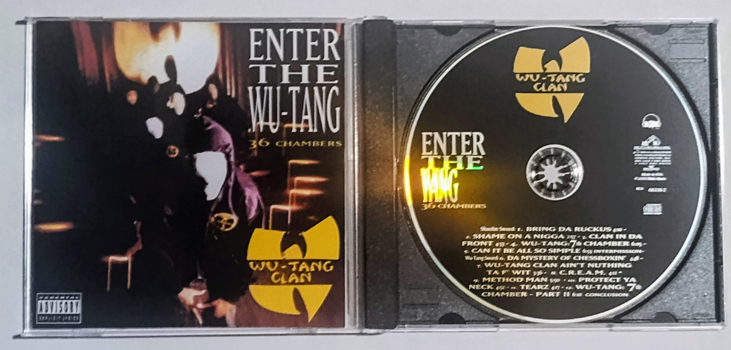 Wu-Tang Clan - "Enter The Wu-Tang: 36 Chambers" - COMPACT DISC NM/NM