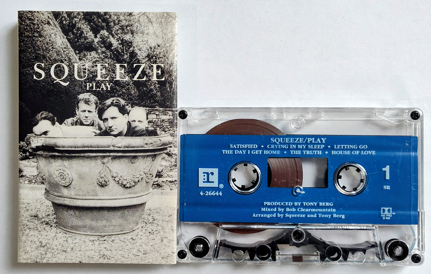 Squeeze - “Play” - CASSETTE TAPE VG+/VG+
