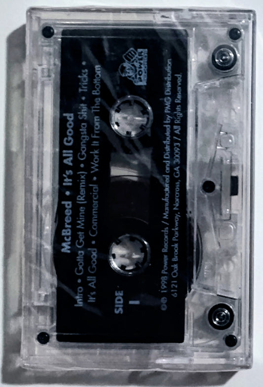 M.C. Breed - "It's All Good" - CASSETTE TAPE (Promo; non prison tape) M/M (Sealed)