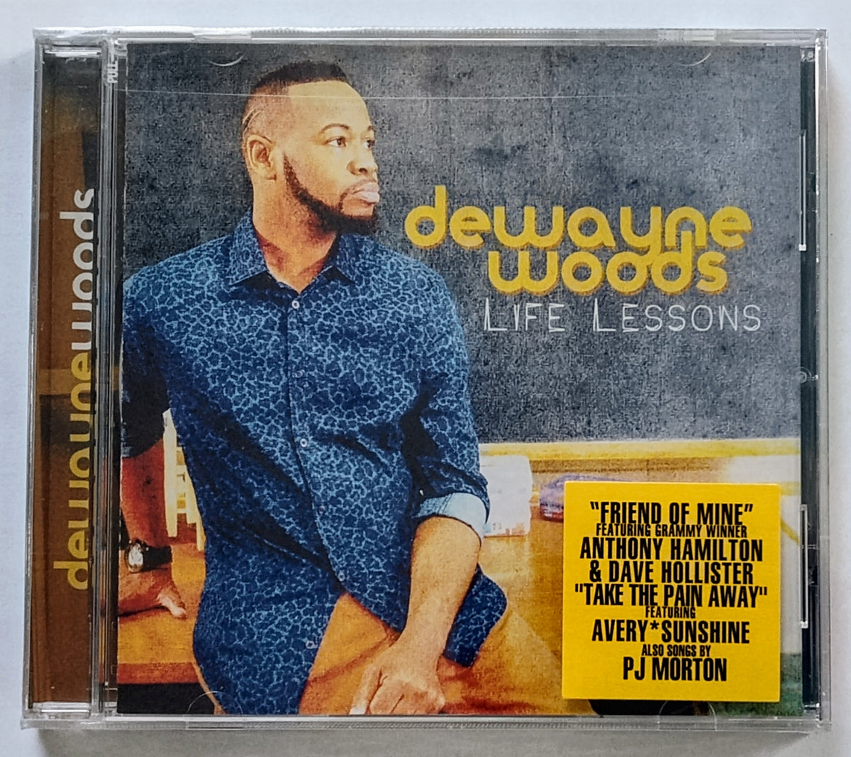 Dewayne Woods - “Life Lessons” - COMPACT DISC M/M (Sealed with hype sticker)