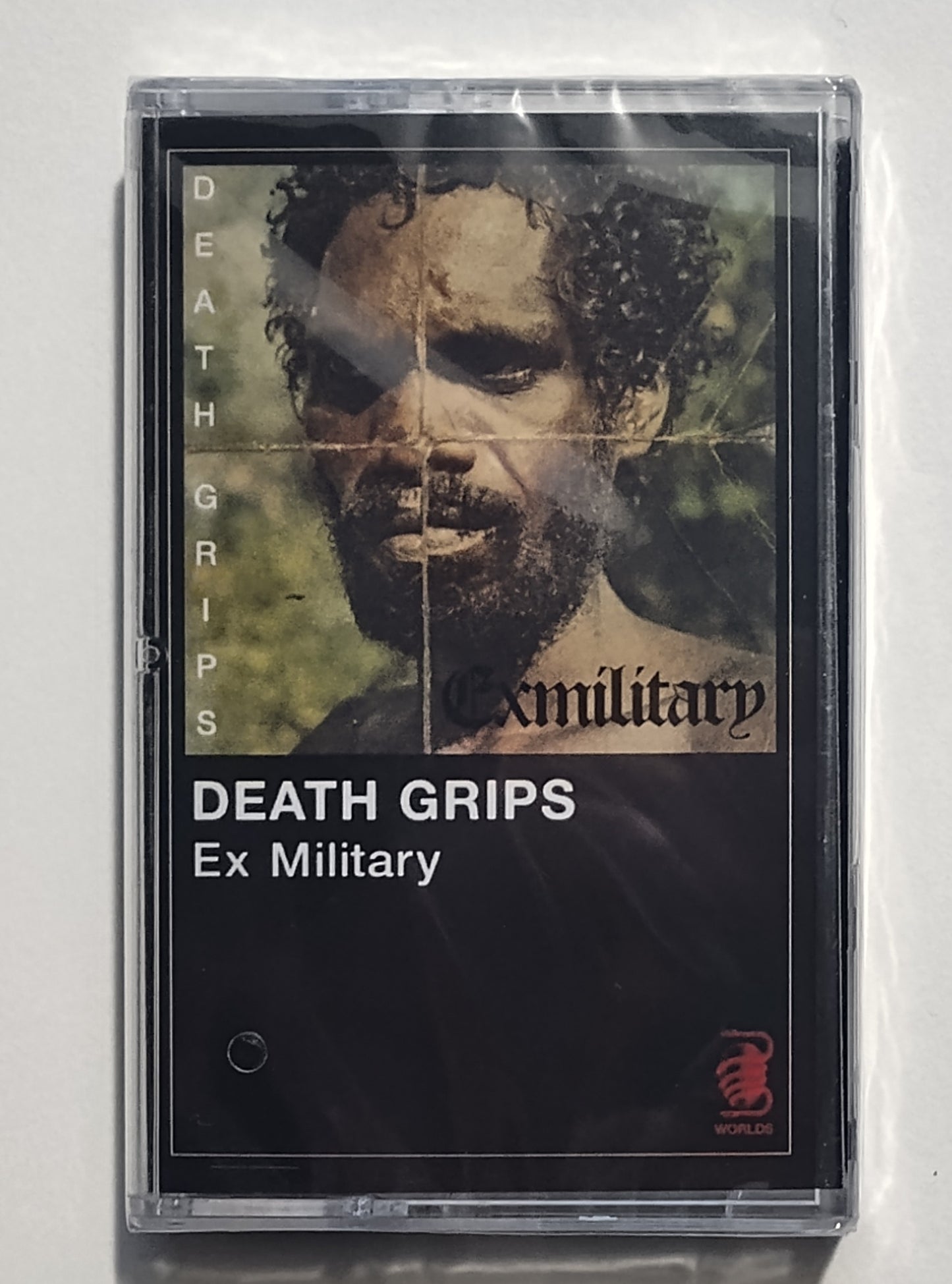 Death Grips - "exmilitary" - INDIE CASSETTE TAPE (Italy; "Fan Club" Tape) M/M (Sealed)