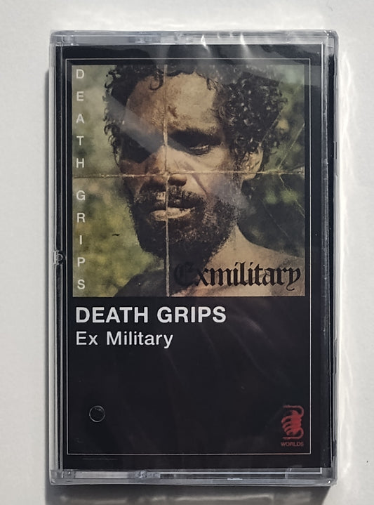 Death Grips - "exmilitary" - INDIE CASSETTE TAPE (Italy; "Fan Club" Tape) M/M (Sealed)