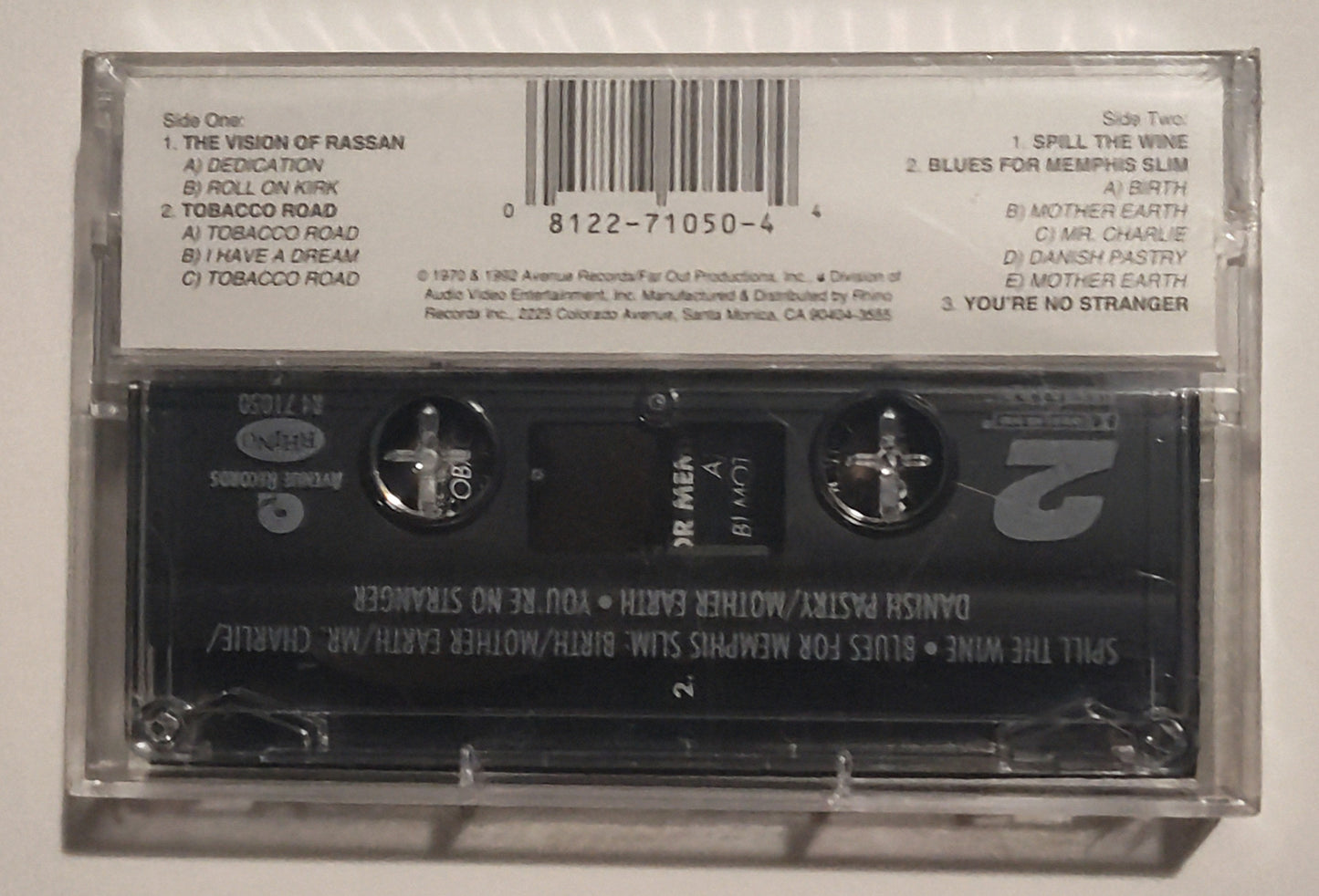 Eric Burdon - "Declares War" - CASSETTE TAPE M/M (Sealed)