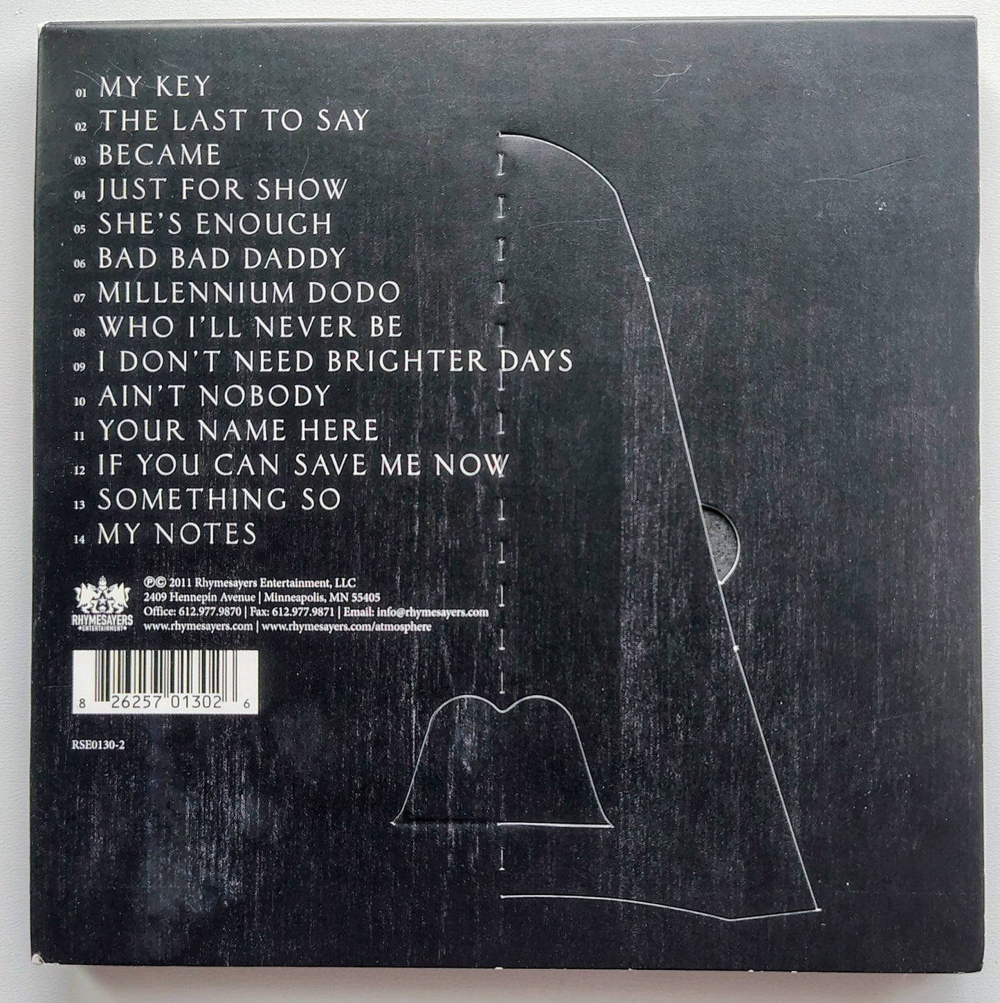 Atmosphere - “The Family Sign” - INDIE COMPACT DISC VG+/VG