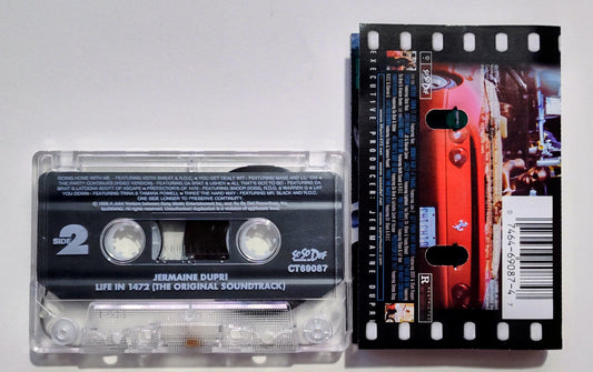 Jermaine Dupri - "Life In 1472 Original Soundtrack" - CASSETTE TAPE VG+/VG+