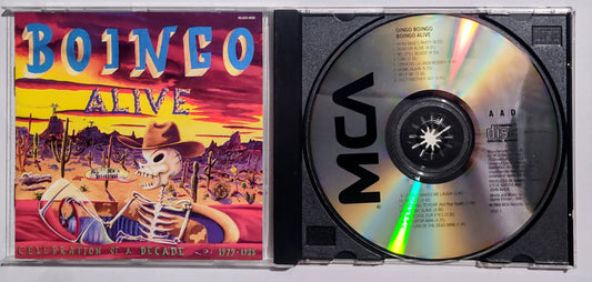 Oingo Boingo - "Boingo Alive (Disc 1)" - COMPACT DISC VG+/VG