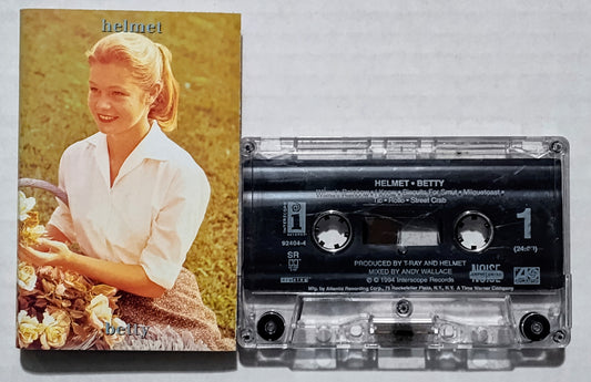 Helmet - “Betty” - CASSETTE TAPE VG+/G+