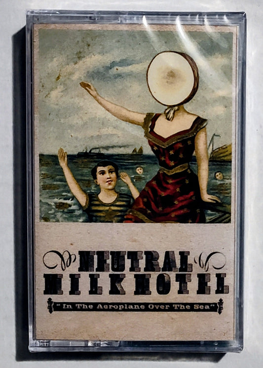 Neutral Milk Hotel - "In The Aeroplane Over The Sea" - INDIE CASSETTE TAPE M/M (Sealed)