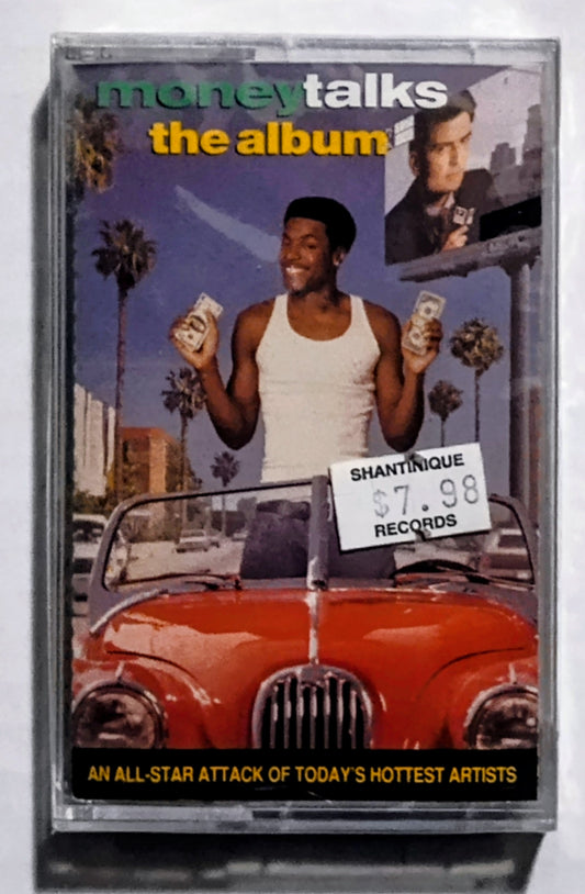 Various Artists - “Money Talks Soundtrack” - CASSETTE TAPE NM/M (Sealed; 2 small cracks in back of case)