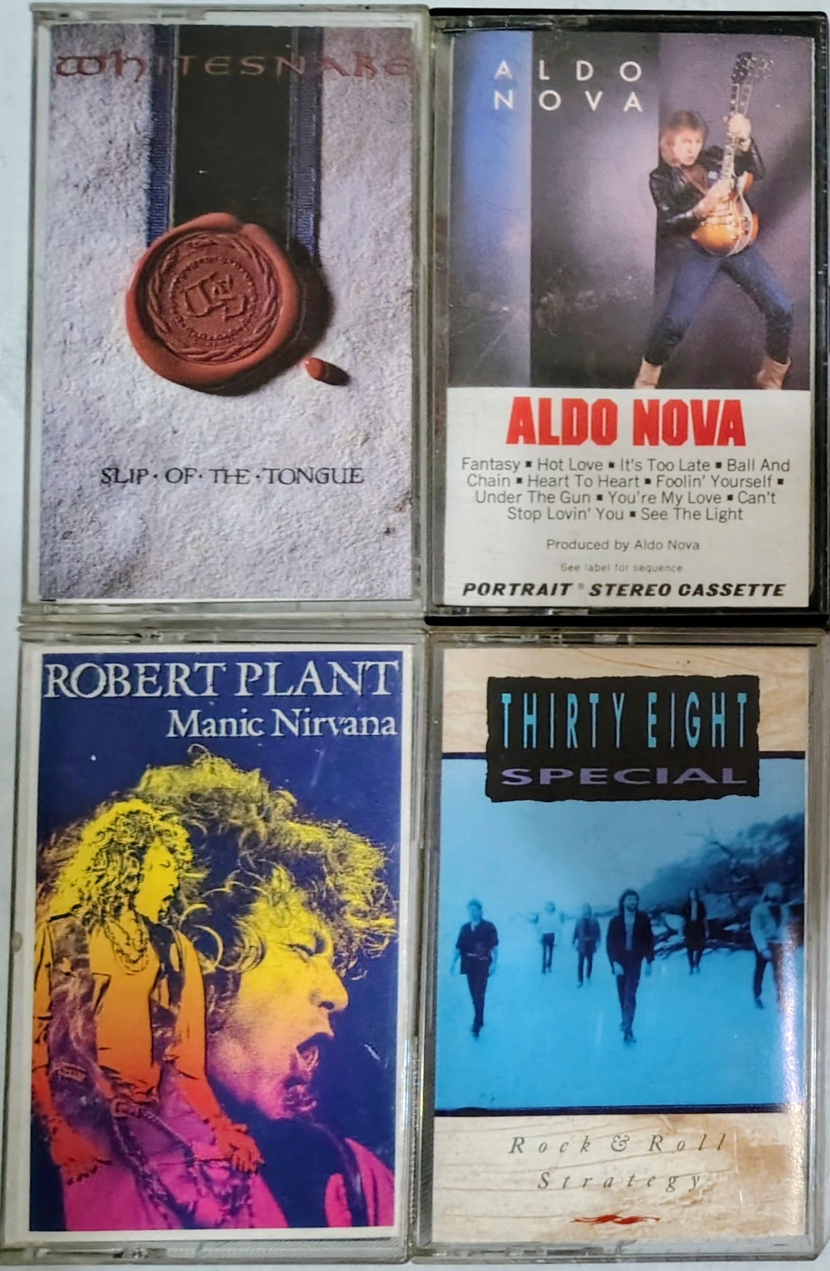 7-Tape Hard Rock Mini Batch (All Very Good overall) (Lot 6)