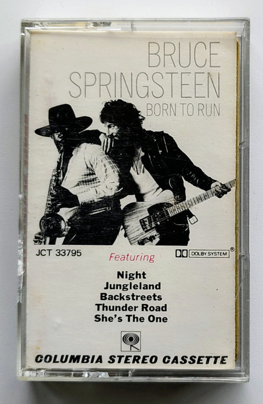 Bruce Springsteen - “Born To Run” - CASSETTE TAPE VG/G+