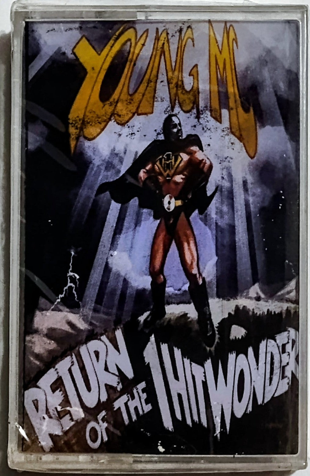 Young M.C. - "Return Of The 1 Hit Wonder" - CASSETTE TAPE VG/M (Sealed; damage to case that has damaged the cover art) 🔥🔥🔥