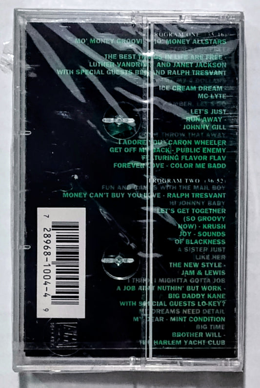 Various Artists - "'Mo' Money Soundtrack" - CASSETTE TAPE (Chrome; DOLBY) NM/M (Sealed; torn/scratchy cellophane)