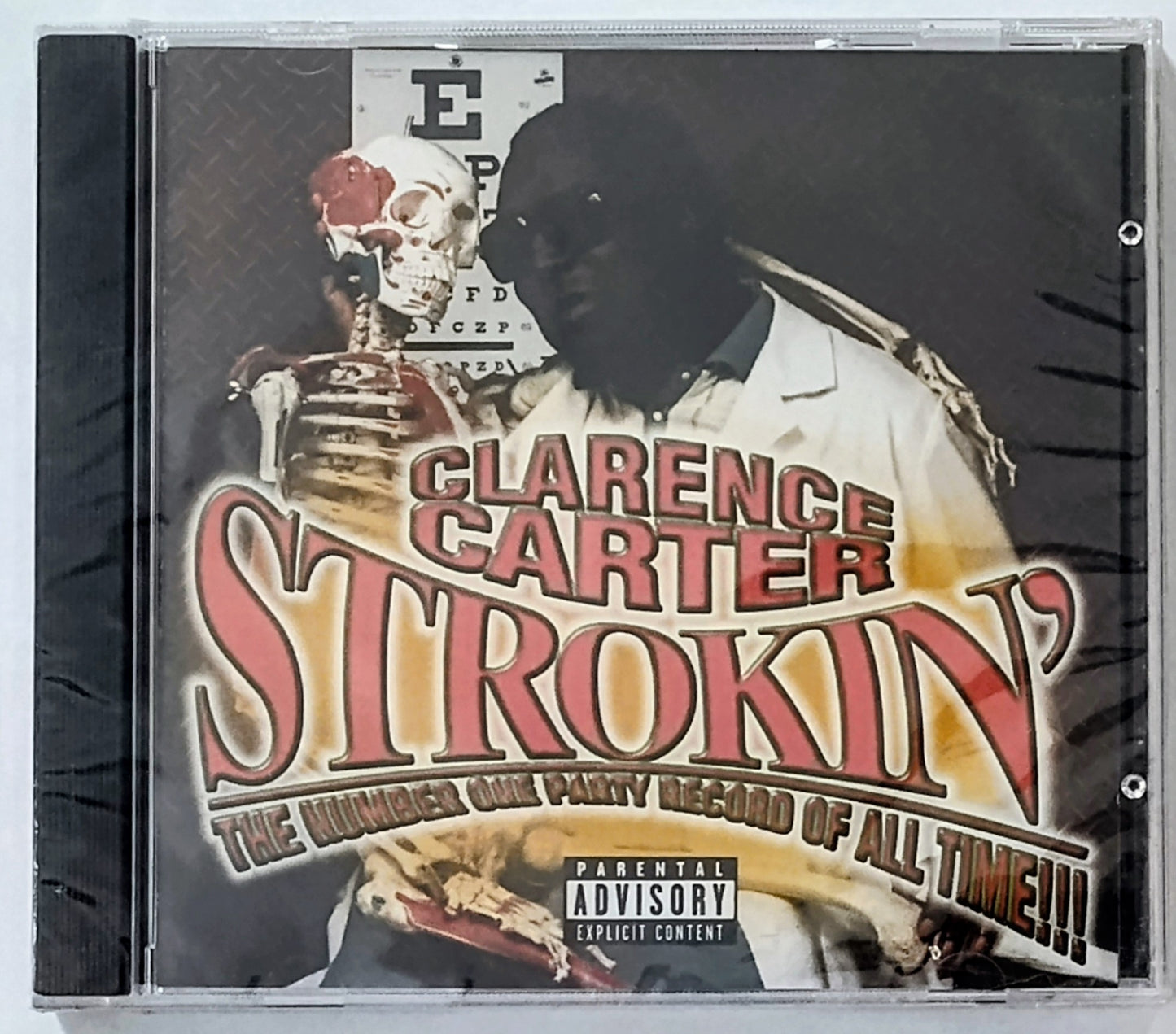 Clarence Carter - “Strokin’” - COMPACT DISC (Single) NM/M (Sealed; Tiny tear in cellophane)
