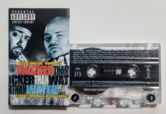 Various Artists - "Thicker Than Water" - CASSETTE TAPE VG+/VG+