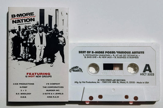 Various Artists - "Best Of B-More Nation" - CASSETTE TAPE NM/VG+