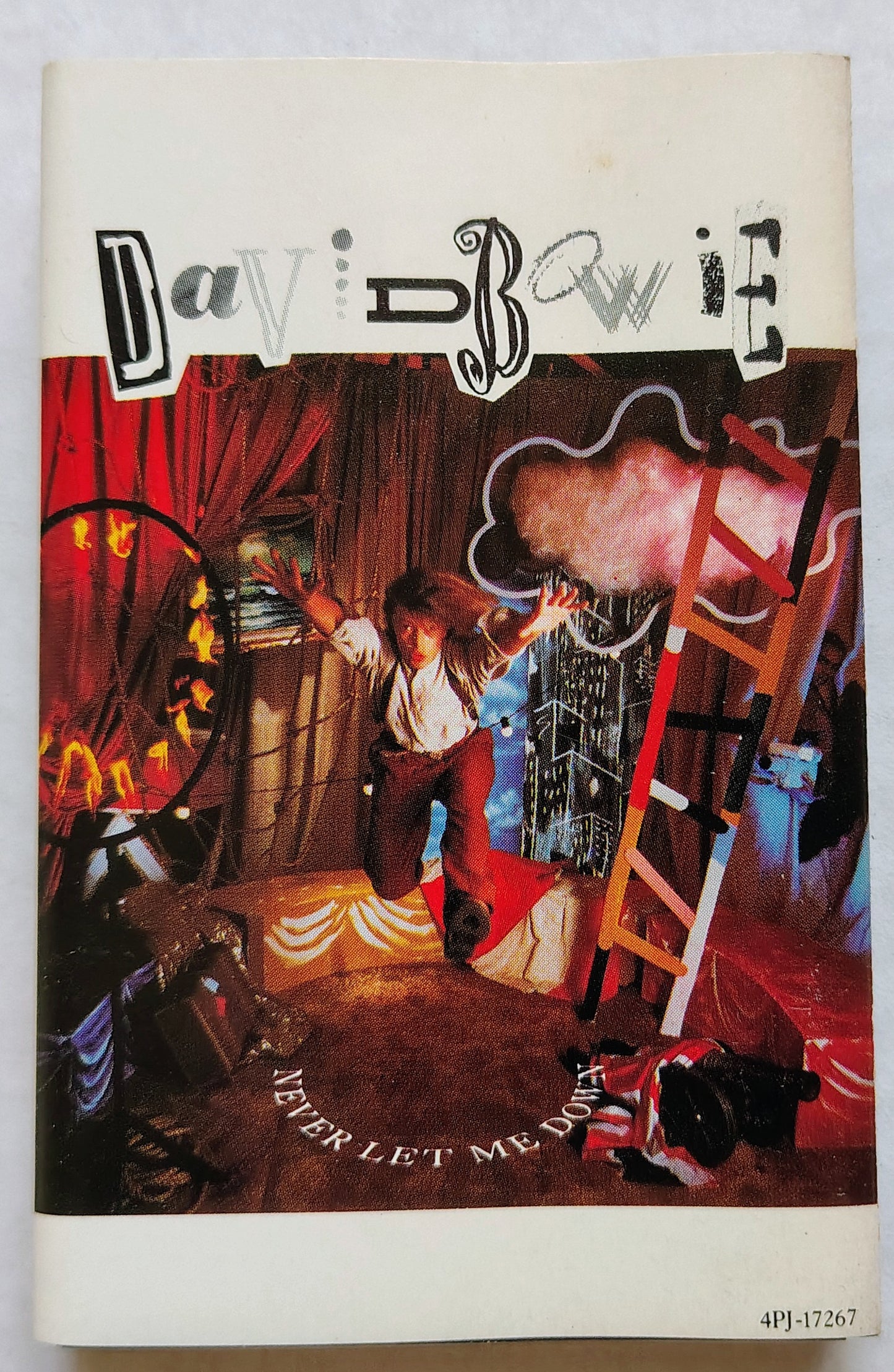 David Bowie - “Never Let Me Down” - CASSETTE TAPE VG/VG+