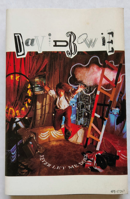 David Bowie - “Never Let Me Down” - CASSETTE TAPE VG/VG+
